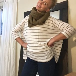 Knit Infinity Scarf